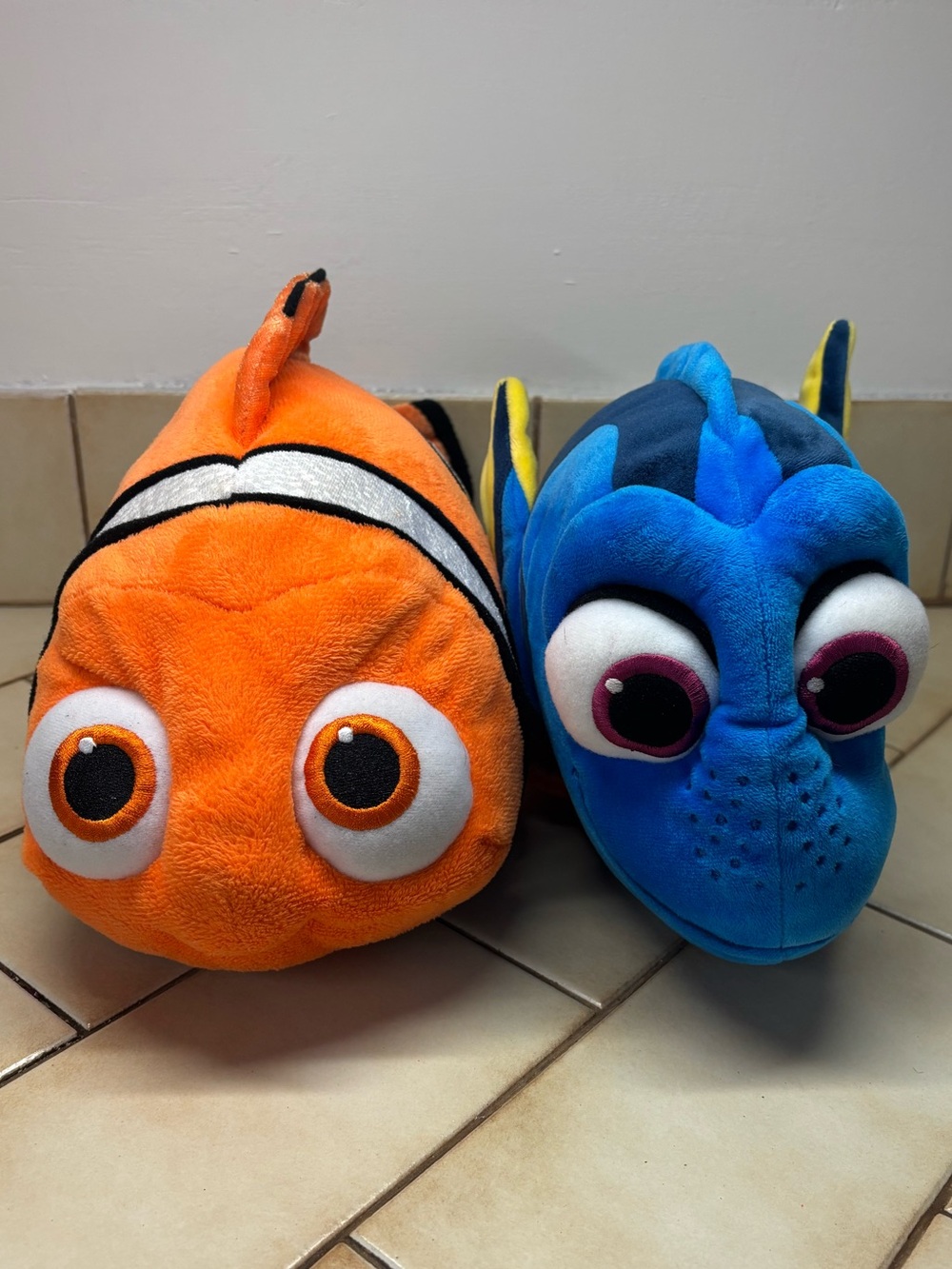 Disney Collection Finding Nemo & Dory Plush Set Fish Blue Orange